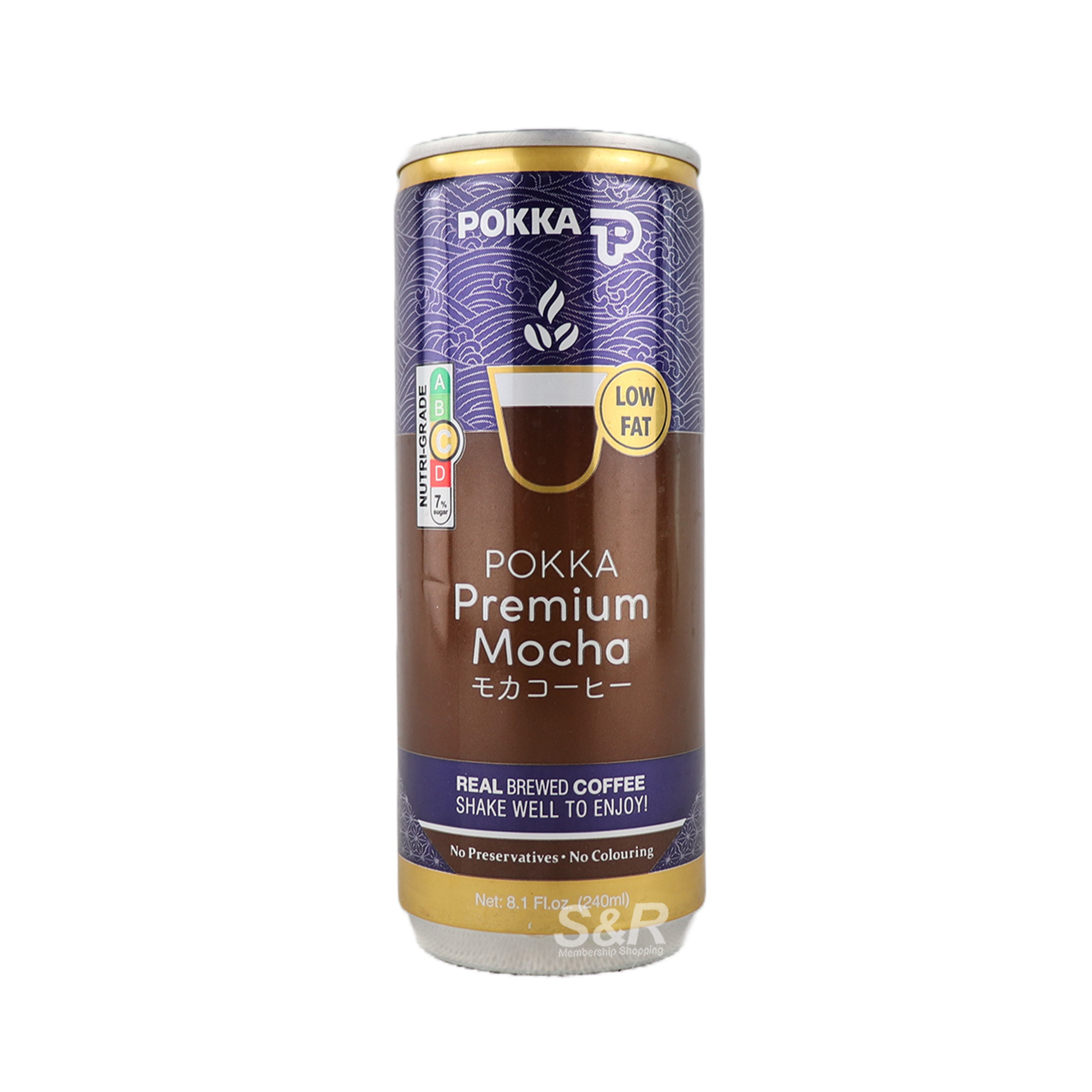 Pokka Premium Mocha Coffee 240mL